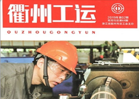《衢州工運(yùn)》2019年第68期，刊登了我公司工會主席汪培同志的《在創(chuàng) 文創(chuàng)衛(wèi)工作中發(fā)揮科技的力量